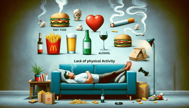 Poor Lifestyle Habits Leading to Decrease Nitric Oxide