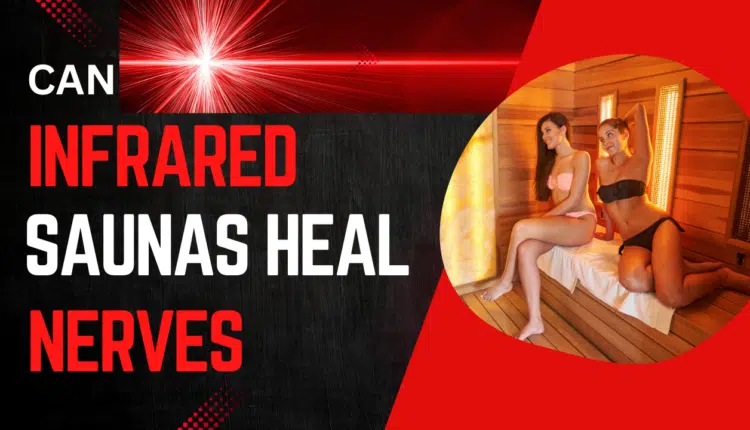 Person using Sauna for nerve health and pain relief